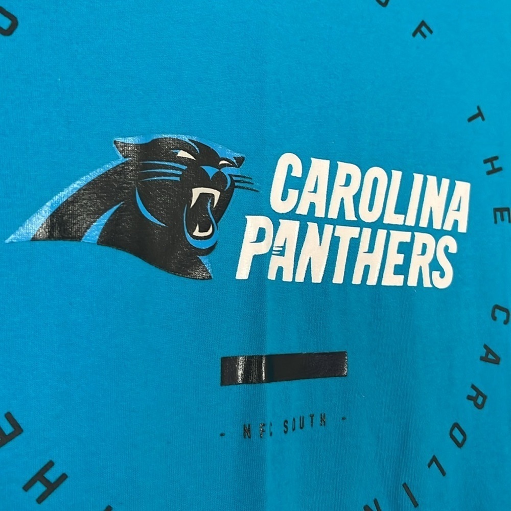 Nike• The Nike Tee Carolina Panthers Dry-Fit Long sleeved Women’s Tshirt,Sz M - Picture 6 of 11